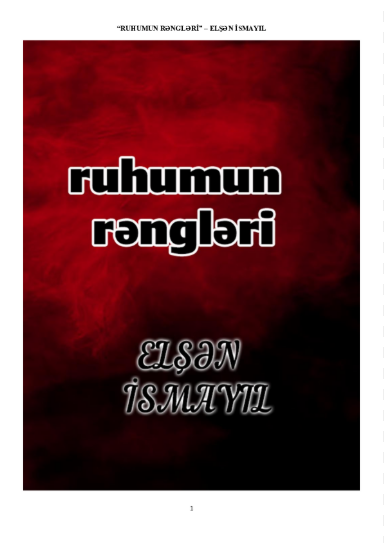Ruhumun rəngləri